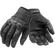 Pando Moto Onyx Leather мотоперчатки Black Черный