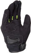 Seventy Summer Technical Motorcycle Gloves With N14 Homologated Black Yellow Fabric Guards
