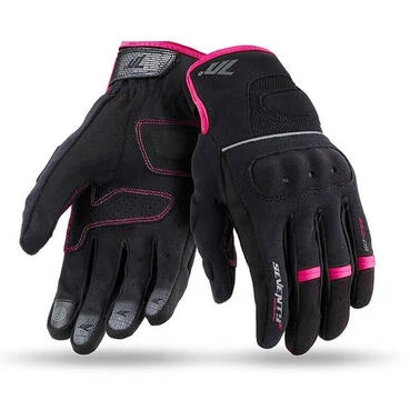 Seventy C56 Lady CE Black Pink Summer Motorcycle мотоперчатки