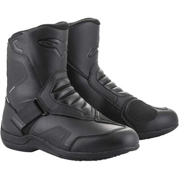 Alpinestars RIDGE v2 WP Waterproof Motorcycle Boots Black Black