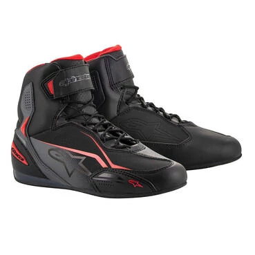 Alpinestars Faster 3 мотоботы Black Red Красный