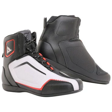 Dainese Raptors Air Shoes Black White Red Белый