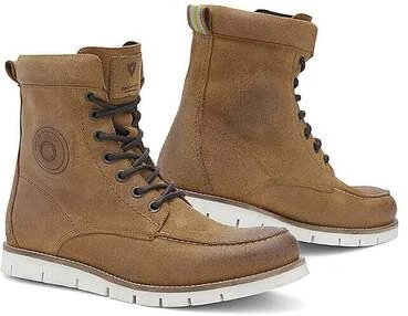 Rev'it Yukon White Waterproof Motorcycle Ankle мотоботинки