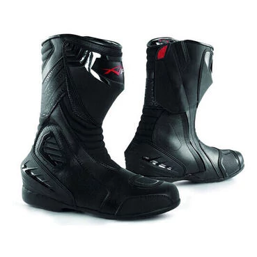 Motorcycle мотоботинки Road Racing A-Pro Model Black Stripe