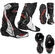Motorcycle Racing Boots American-Pro SUPERTECH White