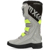 Cross Enduro CE Acerbis X-TEAM Motorcycle Boots Yellow Fluo Gray