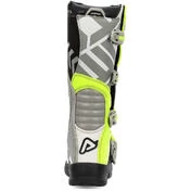 Cross Enduro CE Acerbis X-TEAM Motorcycle Boots Yellow Fluo Gray