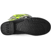 Cross Enduro CE Acerbis X-TEAM Motorcycle Boots Yellow Fluo Gray