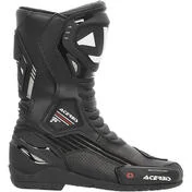 Acerbis Corkscrew Pista Black Motorcycle Racing Boots