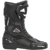 Acerbis Corkscrew Pista Black Motorcycle Racing Boots