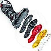 SMS Supermoto Replacement sole for boots Moto Cross Sidi Crossfire 2 and X-3 SRS Rosse