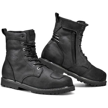 Sidi DENVER WR Black Casual Motorcycle Leather Boot