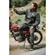 Billy Winker motorcycle lace-up boots short