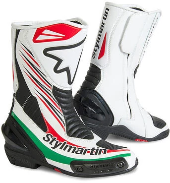 Mini Motorcycle Boots Racing Stylmartin DREAM RS White
