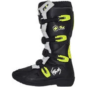 Moto Cross Enduro Fm Racing STORM KID Child Boots Black Yellow
