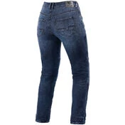 Motorcycle Jeans Woman Rev'it VICTORIA 2 Ladies SF Medium Blue L32