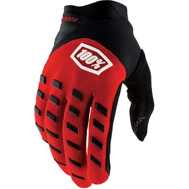 100% Airmatic Youth мотоперчатки Red Black Красный