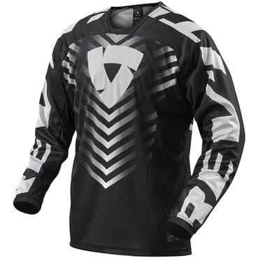 Moto Cross Enduro Rev'it ROUGHT Jersey Black White