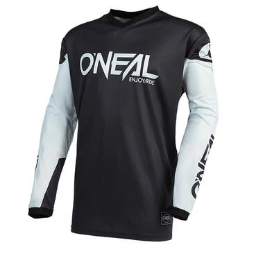 O Neal Element Threat Jersey Black White Белый