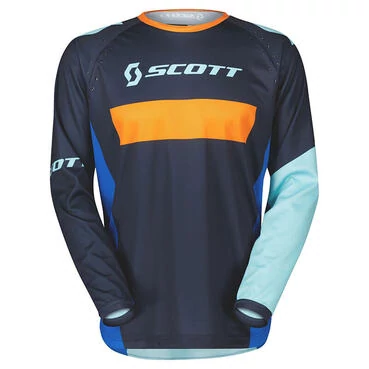 Scott 350 Race Evo Jersey Blue Orange Синий