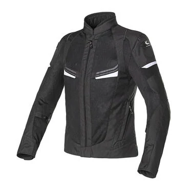 Clover Airjet 5 мотокуртка Black White Черный