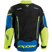Ixon STRIKER AIR KID Child Motorcycle Jacket Black Blue Yellow