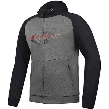Ixon TOUCHDOWN Black Anthracite Casual Motorcycle Sweatshirt
