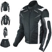 Moto jacket Fabric A-Pro Touring Lady White Hart