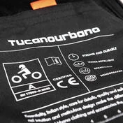 Motorcycle Jacket Woman Fabric Tucano Urbano OVETTA CE Black