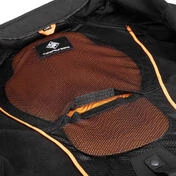Motorcycle Jacket Woman Fabric Tucano Urbano OVETTA CE Black