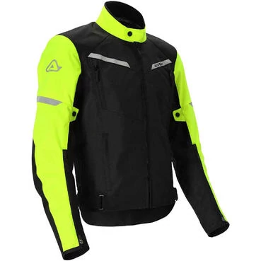 Acerbis X-STREET Touring Motorcycle мотокуртка Black Yellow