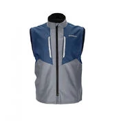 Cross Enduro Motorcycle Jacket Acerbis X-Duro Removable Gray Blue
