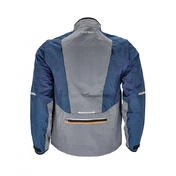 Cross Enduro Motorcycle Jacket Acerbis X-Duro Removable Gray Blue