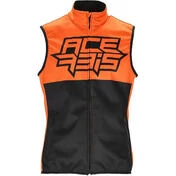 Acerbis LINEAR Off Road Softshell Motorcycle Vest Black Orange
