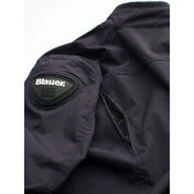 Blue Denim Blauer Denim Fabric Motorcycle Jacket