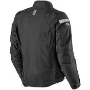 Motorcycle Jacket in OJ MOOD Black Fabric