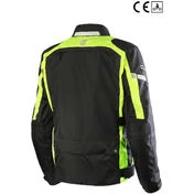 4 Seasons Motorcycle Jacket Oj Atmosphere J216 Invincible Man Black Yellow Fluo