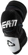 Moto Cross Enduro Knee Pads Leatt 3DF Hybrid White Black
