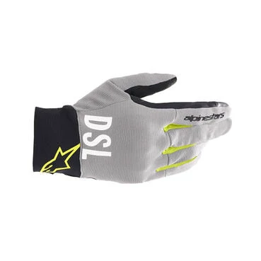 Alpinestars As-dsl Shotaro мотоперчатки Grey Yellow Серый