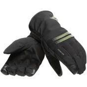 Dainese PLAZA 3 D-DRY Motorcycle мотоперчатки Black Bronze Green