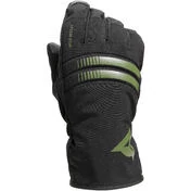 Dainese PLAZA 3 D-DRY Motorcycle Gloves Black Bronze Green
