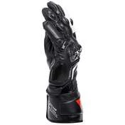 Women's Motorcycle Gloves in Dainese CARBON 4 LONG LADY Leather Black Black White