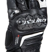 Women's Motorcycle Gloves in Dainese CARBON 4 LONG LADY Leather Black Black White