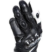 Women's Motorcycle Gloves in Dainese CARBON 4 LONG LADY Leather Black Black White