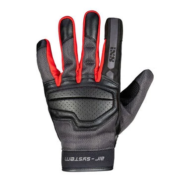 Ixs Classic Evo Air мотоперчатки Dark Grey Red Красный