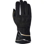 Ixon PRO GLOBE LADY Women's Winter Motorcycle мотоперчатки Black White Gold