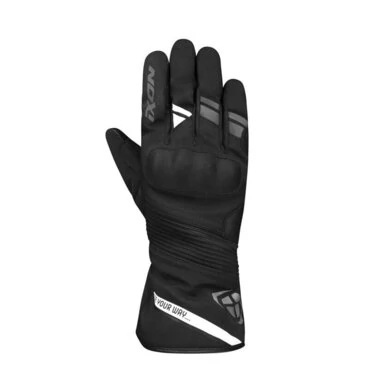 Ixon Pro Midgard мотоперчатки Black White Белый