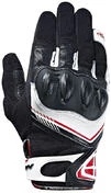 Motorcycle мотоперчатки in leather and textile Summer Ixon RS DRIFT Black White Red