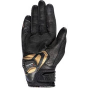 Ixon RS Rise Air 2 Lady Summer Motorcycle Gloves In Black Gold Leather and Fabric