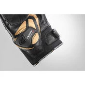 Ixon RS Rise Air 2 Lady Summer Motorcycle Gloves In Black Gold Leather and Fabric